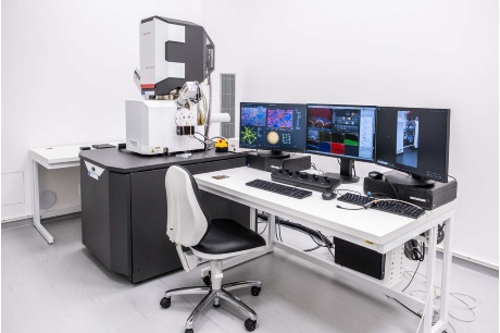 A TF Apreo EDS scanning electron microscope