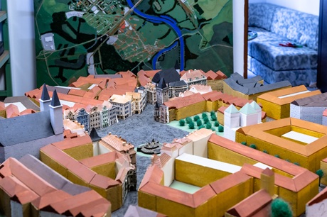 Model Staroměstského náměstí Model Staroměstského náměstí